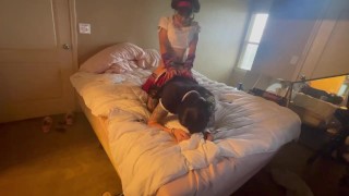 Transbian Stepsister Using Me For Her Pleasure