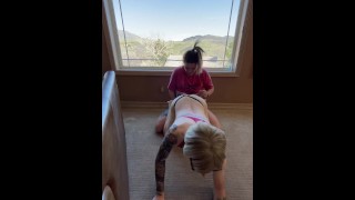 Femboi Kara Gets Pegged and Cums